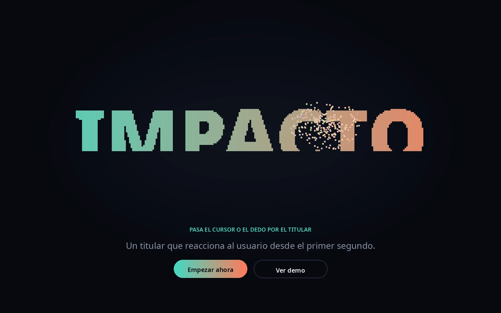 IMPACTO Particle Section