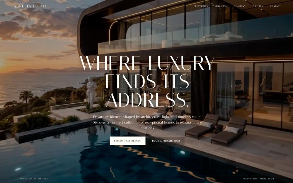 Luxury Estate HERO